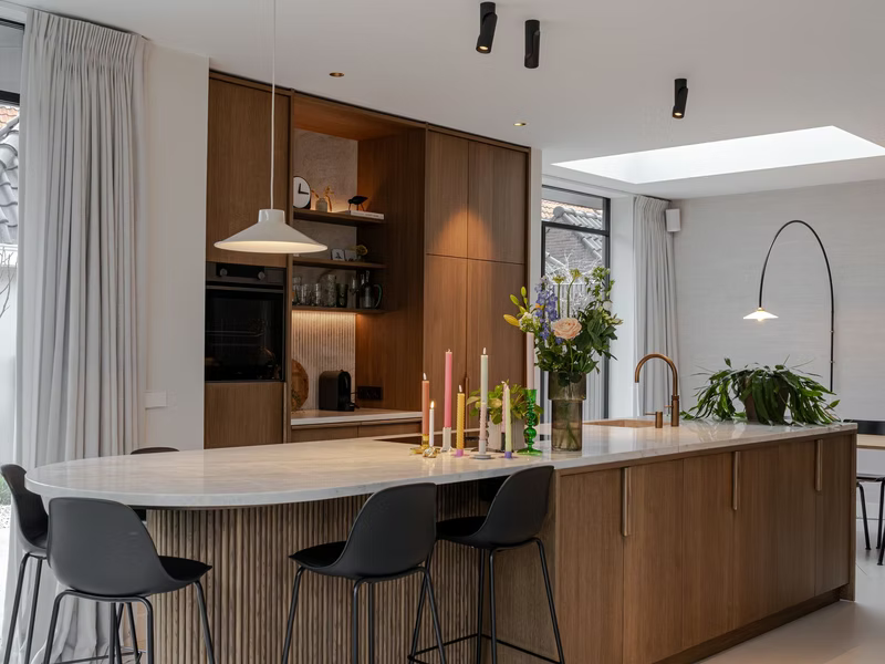 Woonhuis Overveen — interieuradvies aanbouw Studiomove